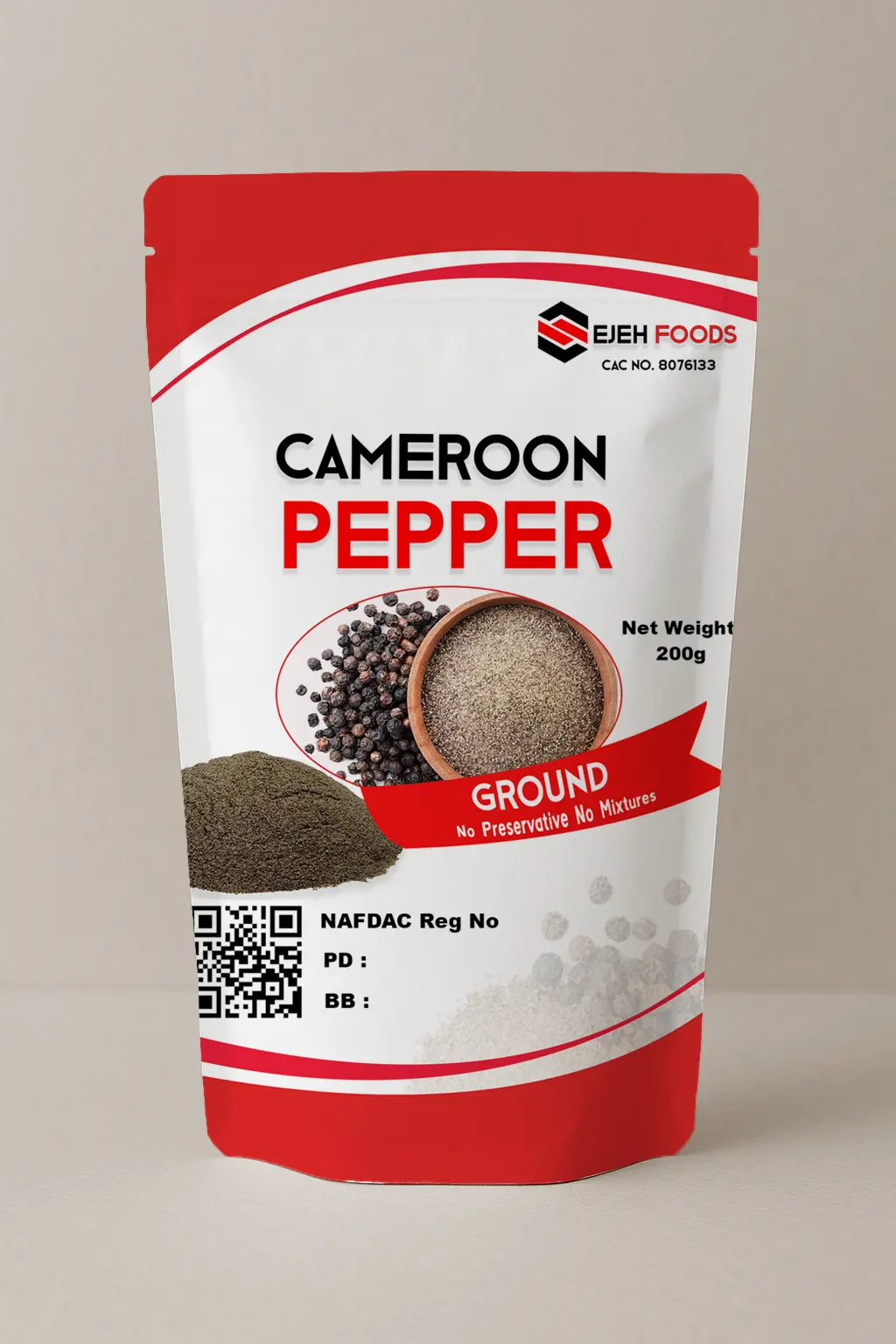 200g Cameroon Pepper Powder